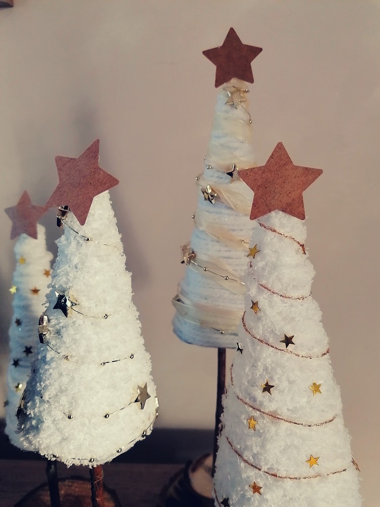 DIY deco sapins noel 