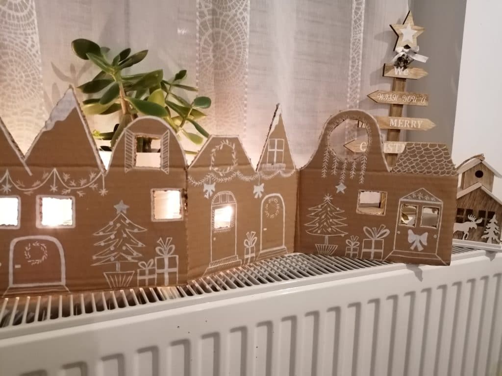 DIY Déco de Noel - Village de Noel - IMAGINER ET CREER