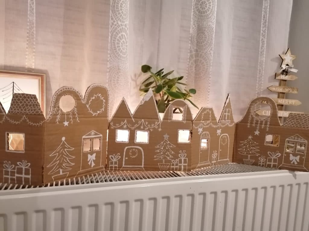 DIY Déco de Noel - Village de Noel - IMAGINER ET CREER