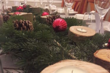 deco table noel nature