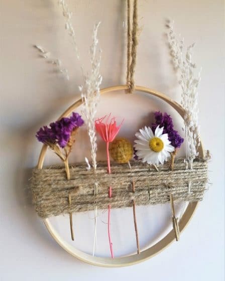 diy fleurs séchées