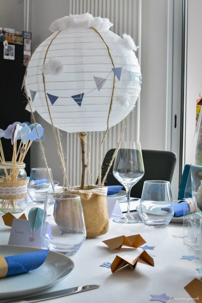 Idées de décoration de table pour un baptême fille ou garçon